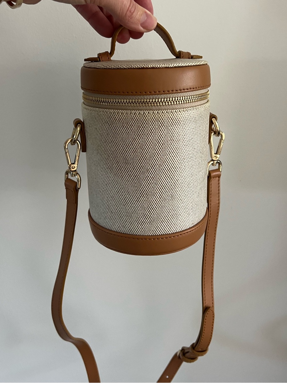 Paravel Cylinder Crossbody Capsule Bag